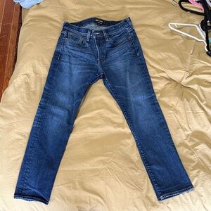 Madewell Men's Dark Blue Slim Jeans 30x30
